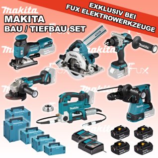 Makita Bau / Tiefbau Set 6 