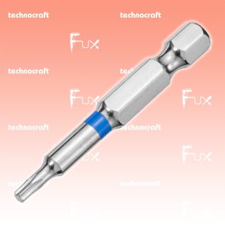 Technocraft T30 Torx-Bits mit Farbring blau, 50 mm, 10 Stück