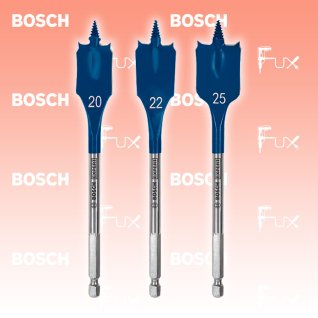 Bosch Expert Flachfräsbohrer SET 3 teilig 