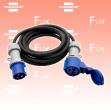 Spezialkabel mit CEE-Stecker 16 A/230 V 